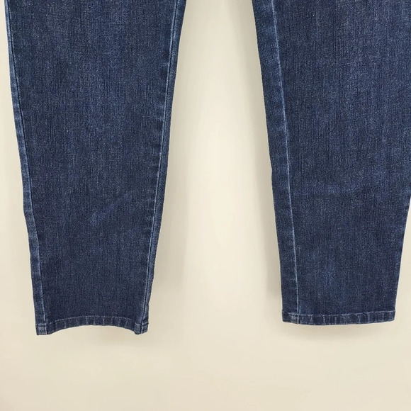 Soft Surroundings Women's Dark Wash Pull On Metro Leggings Sz Small Petite - Picture 5 of 14